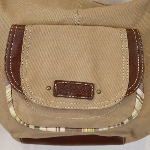 Relic Brown Boho Shoulder Bag NWT Sydney hobo khaki - Picture 6 of 14